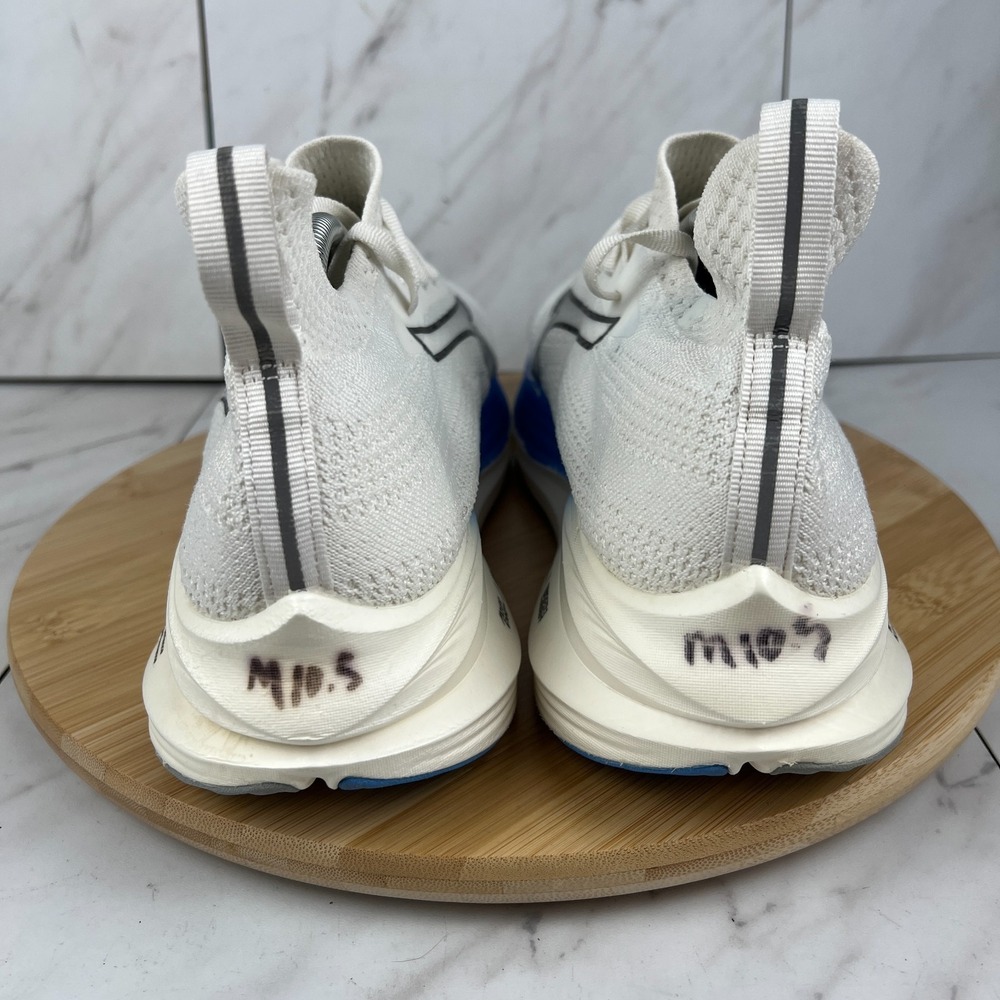 Mizuno Neo Zen Mens Size 10.5 White Blue Green Running Walk Shoes 411521.005H - Picture 2 of 12